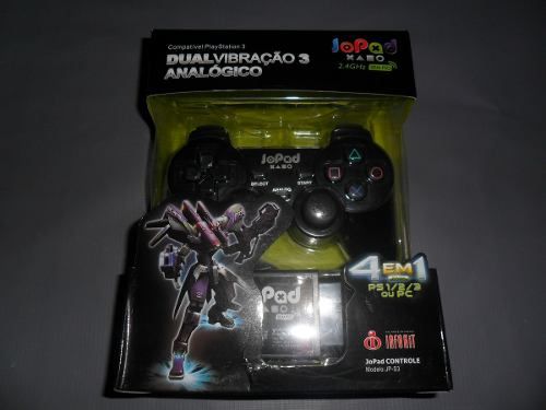 Controle Joystick Usb Para Pc, PS3 E Ps2 3 In 1